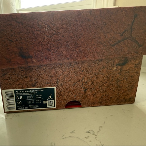 Nike Jordan 4 Brick by Nigel - Picture 3 of 12